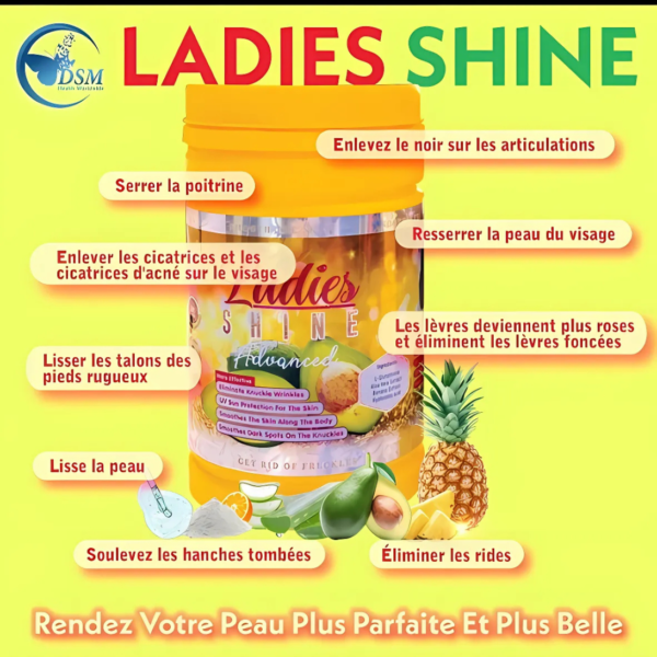 Ladies Shine Advance – Complément Beauté & Éclat Féminin – Image 2
